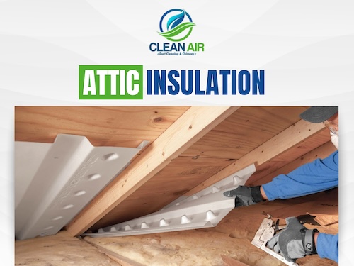 Attic Insulation In Atlanta by Clean Air Duct Cleaning
