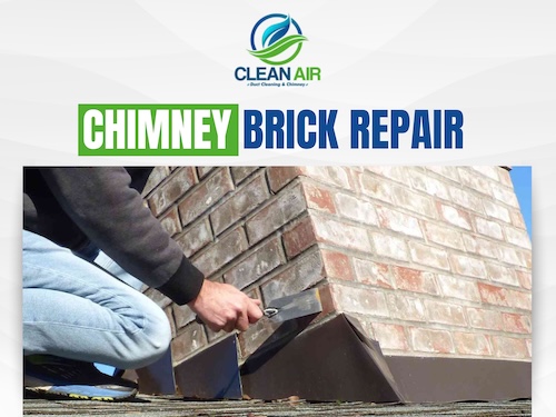 Chimney Brick Repair In Atlanta by Clean Air Pros