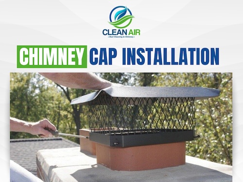 Chimney Cap Installation In Atlanta by Clean Air Pros
