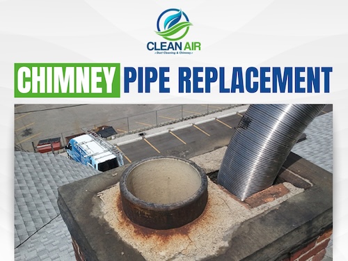 Chimney Pipe Replacement In Atlanta by Clean Air