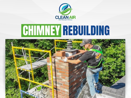 Chimney Rebuilding In Atlanta by Clean Air Duct