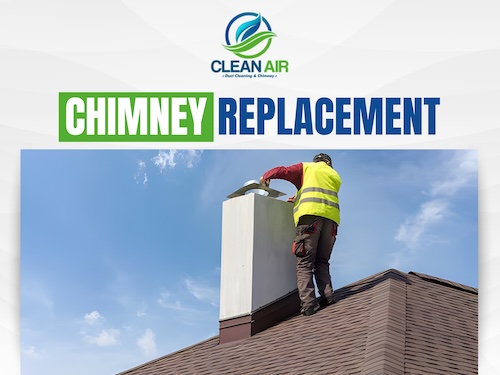 Chimney Replacement In Atlanta by Clean Air Duct Cleaning