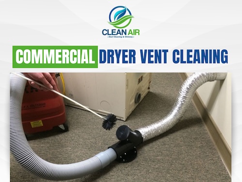 Commercial Dryer Vent Cleaning In Atlanta by Clean Air