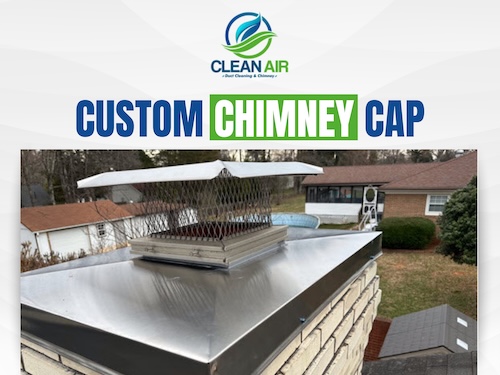 Custom Chimney Cap In Atlanta By Clean Air Pros
