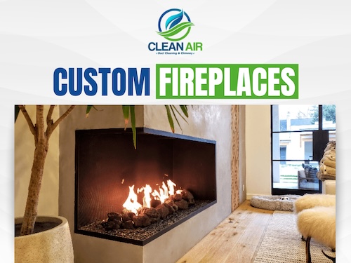 Custom Fireplaces In Atlanta by Clean Air Duct Cleaning