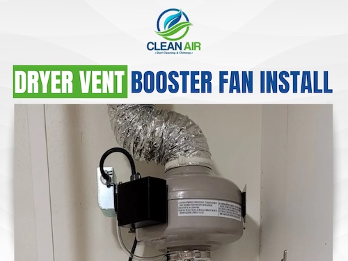 Dryer Vent Booster Fan Install In Atlanta Pros