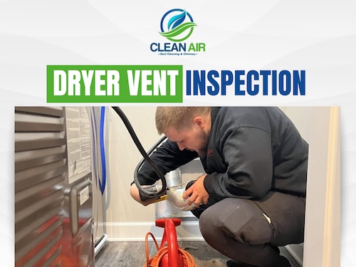 Dryer Vent Inspection In Atlanta by Clean Air Duct