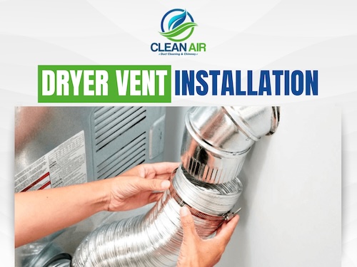 Dryer Vent Installation In Atlanta by Clean Air Pros