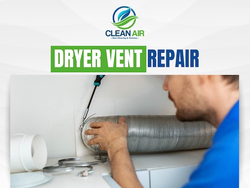 Dryer Vent Repair In Atlanta By Clean Air Duct Cleaning