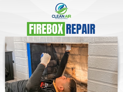 Firebox Repair In Atlanta by Clean Air Duct Cleaning