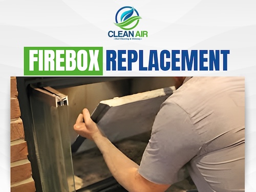 Firebox Replacement In Atlanta By Clean Air Duct Team