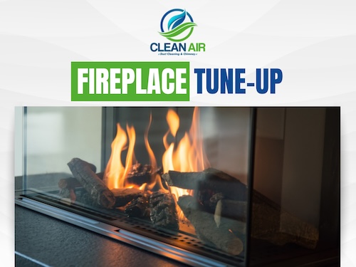 Fireplace Tune Up In Atlanta by Clean Air Duct Cleaning