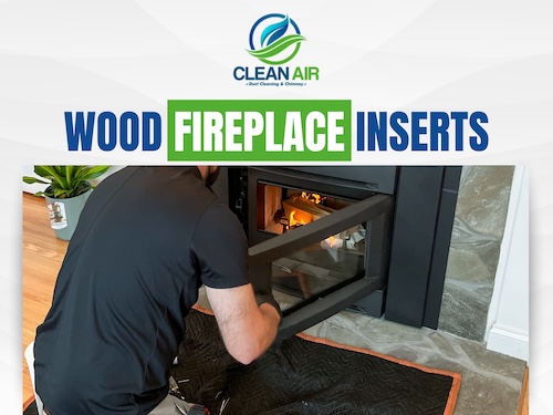 Wood Fireplace Inserts In Atlanta by Clean Air Duct